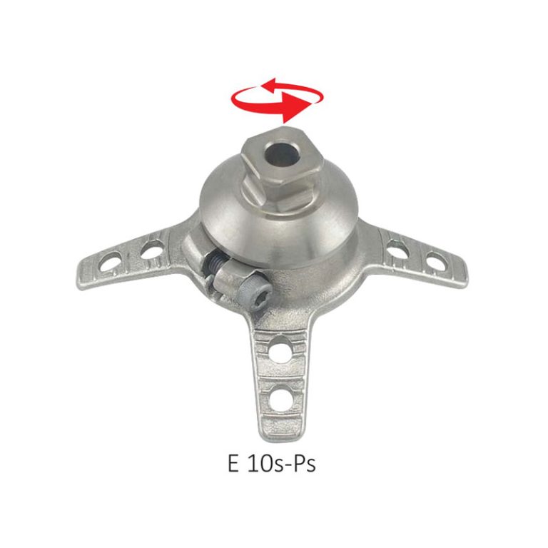 3 And 4 Prong Socket Adapter W/Rotating Pyramid IBER PROSTHETICS