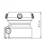 E 06 Short Tube Clamp Adapter (Low Profile 30mm) - Image 4