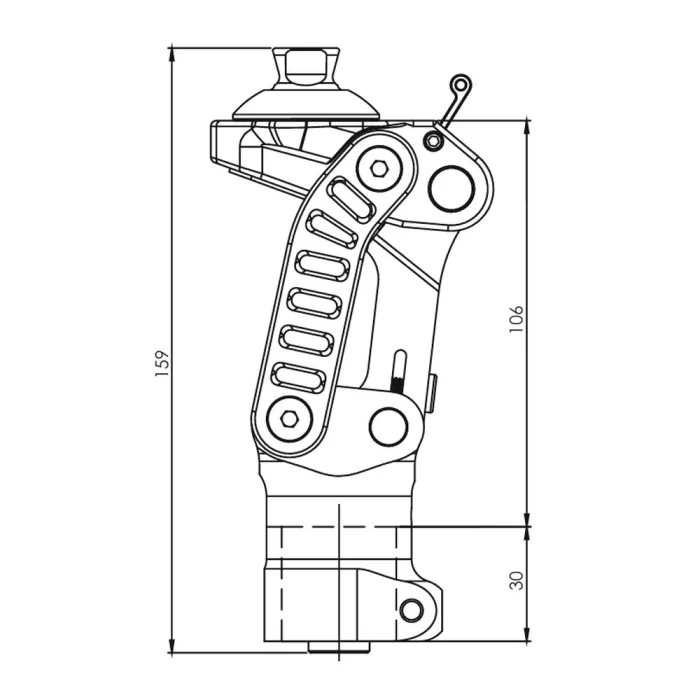 E 44 Polycentric Knee Joint with Extension Mechanism - IB-ER | PROSTHETICS